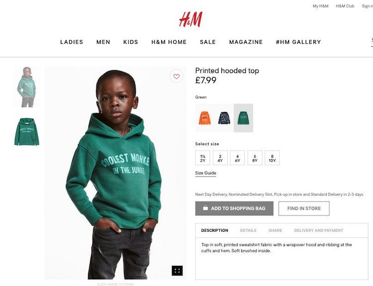 Boy in 'Racist' HM Photo Offered $1 Million Contract. But Mom Tells Everyone to 'Get Over It.'