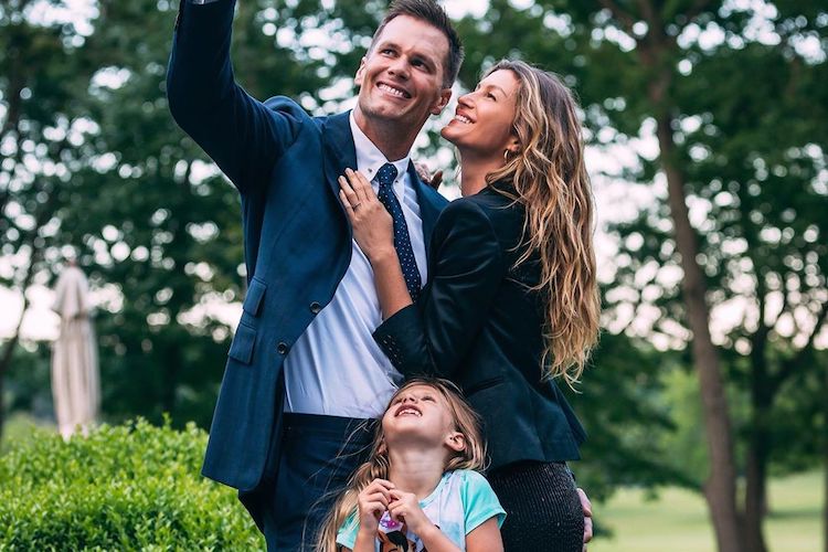 Tom Brady Cliff Jumping With Daughter