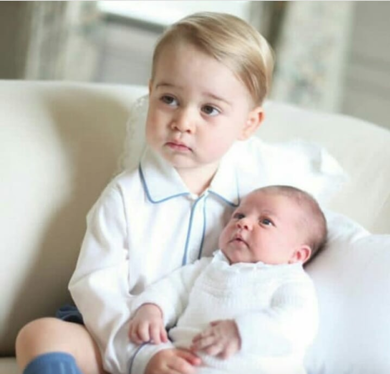 Prince George and Princess Charlotte