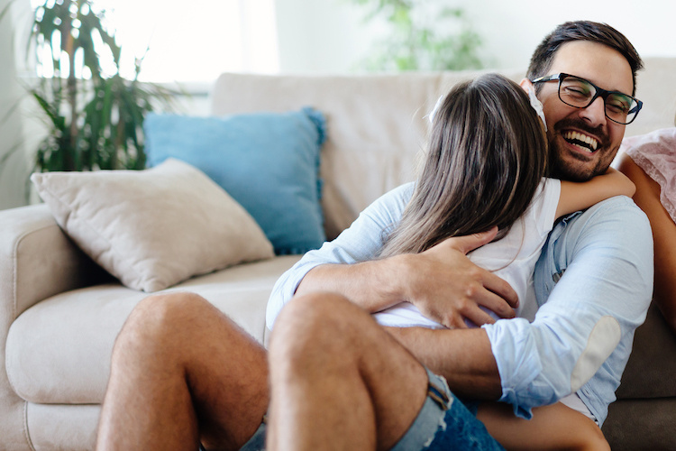 Dad Shamed by Family for Cuddling With Teenage Daughter