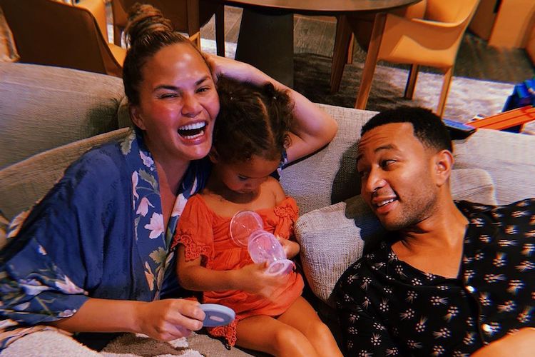 Chrissy Teigen's Daughter Luna Has Crush on a Cute Boy