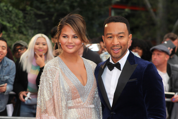 Chrissy Teigen Gets First Kiss From Son Miles