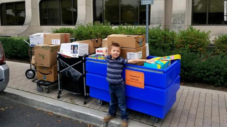 Weston Newswanger: 5-Year-Old Cancer Survivor Donates 3,000 Toys to Hospital Where He Received Treatment