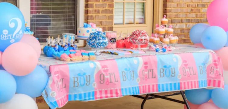 Gender Reveal Explosion