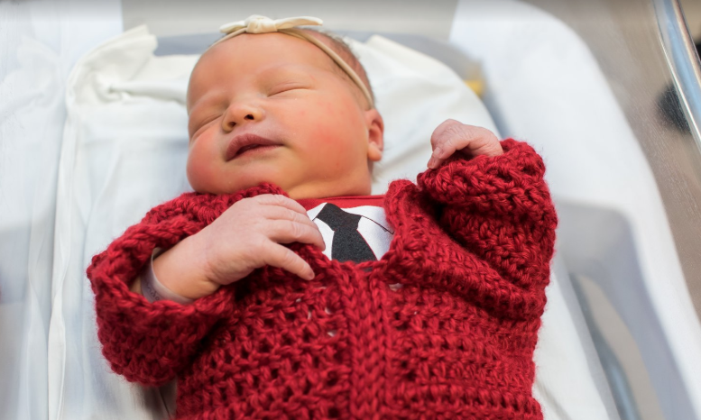 A Hospital Dressed Babies in Tiny Red Cardigans to Surprise the Late Mr. Rogers' Wife