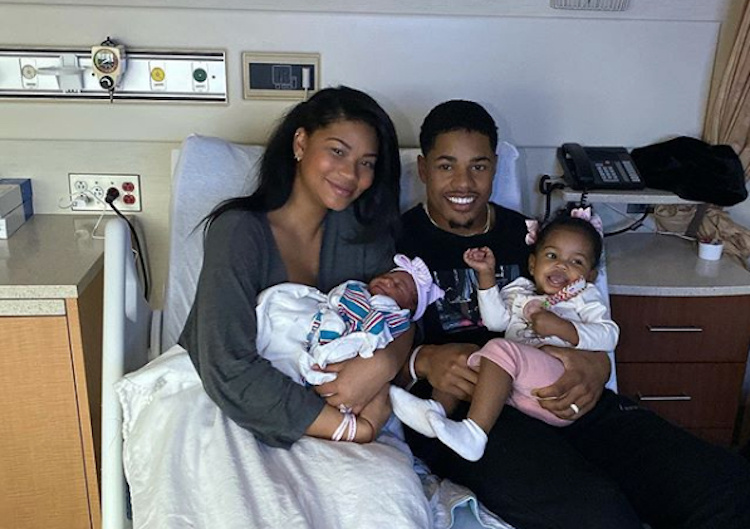 Chanel Iman Sterling Shepard Newborn