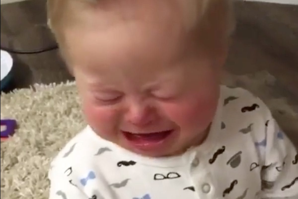 Sweet Video of Brother Upset Because His Big Sister Is Upset