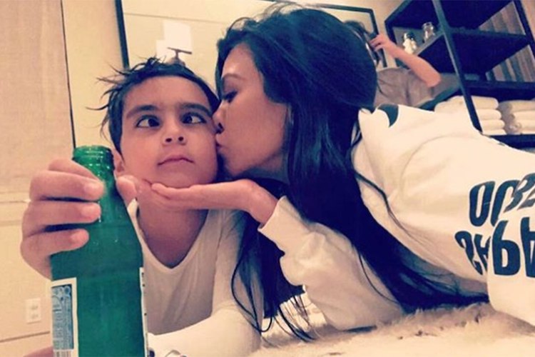 Kourtney Kardashian's 10-Year-Old Mason Disick Already Has A Better Skincare Routine Than We Do