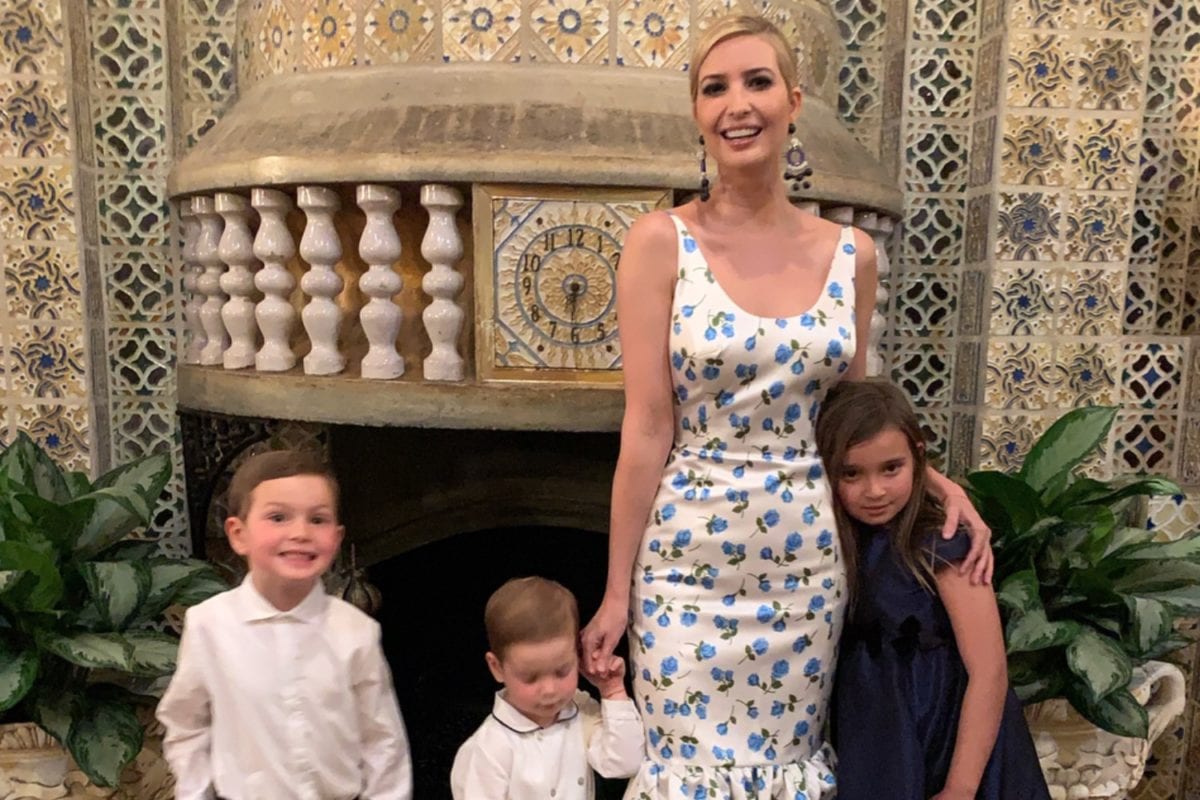 Secret Service Helps Mom Ivanka Trump Narrowly Avoid a Parenting Fail, But Photographer Captured It Anyway