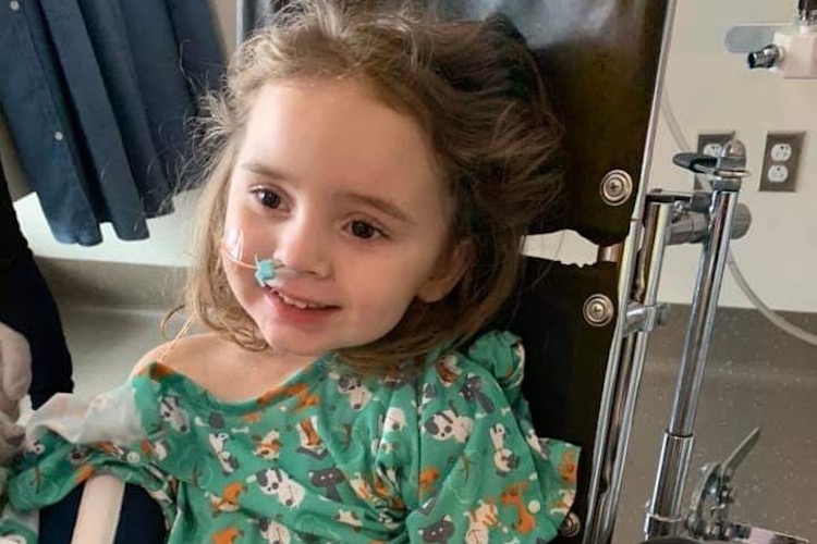 Jade DeLucia: Four-Year-Old Girl Is 'Lucky to Be Alive' After Losing Vision Due to the Flu. Her Parents Issue a Warning to Vaccinate.