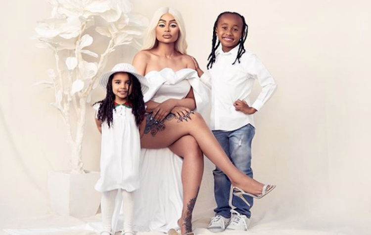 Blac Chyna Dyes Daughter's Hair, Her Blue Curls Are Precious