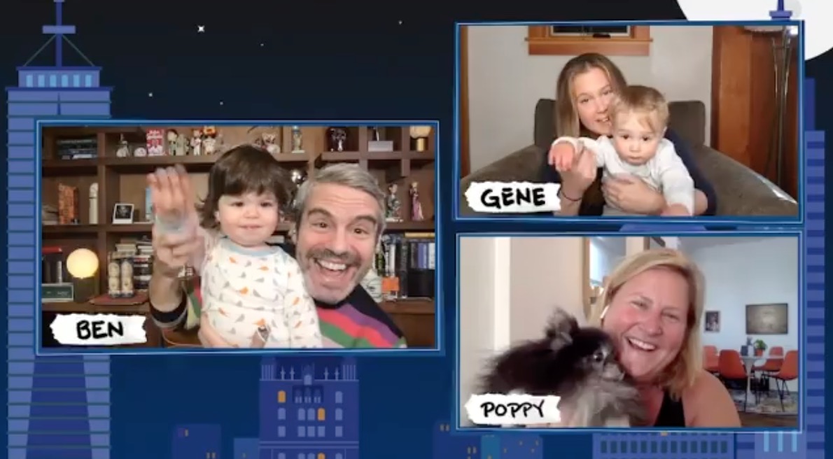 Amy Schumer and Andy Cohen Bring Their Sons Into Their Live Interview For a Quick Virtual Playdate and It's Cuteness Overload