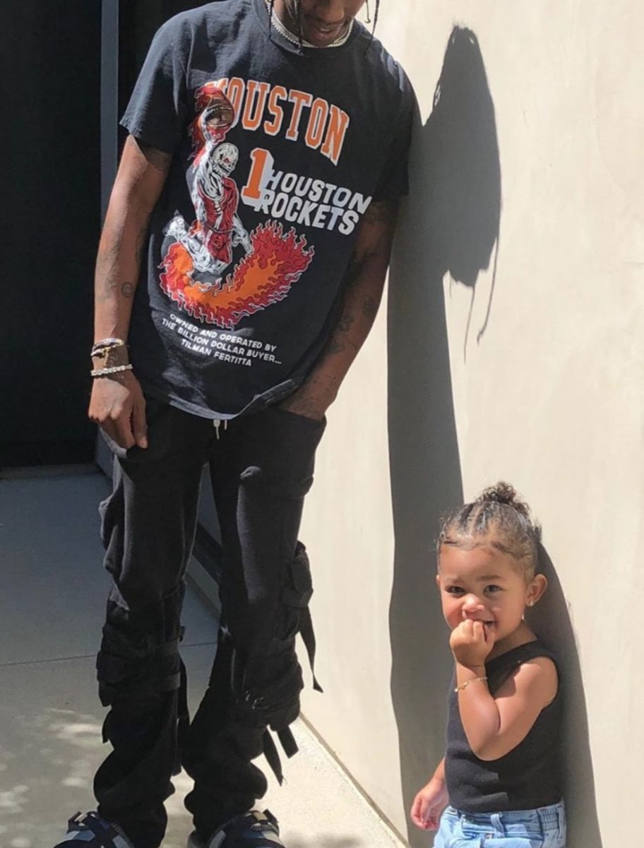 Travis Scott Keeps Daughter Stormi Aware Of Current Events