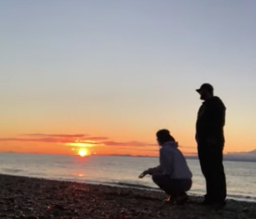 Couple’s Sunset Moment Bombarded By Dog Who Pees Over Camera