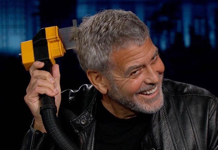 George Clooney Has Been Cutting His Own Hair For 25 Years