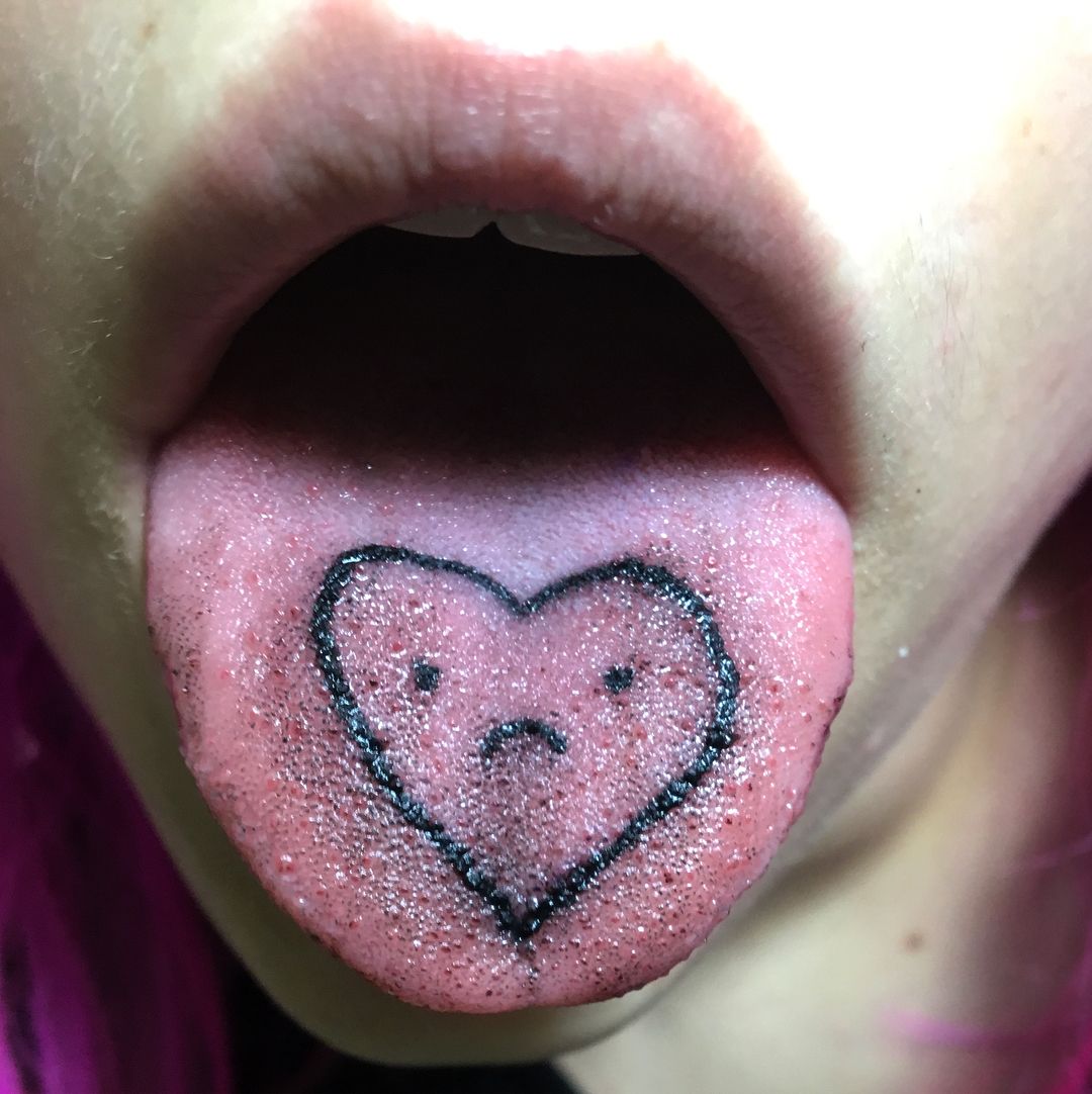 25 Real Tongue Tattoos That We Don't Have a Taste For