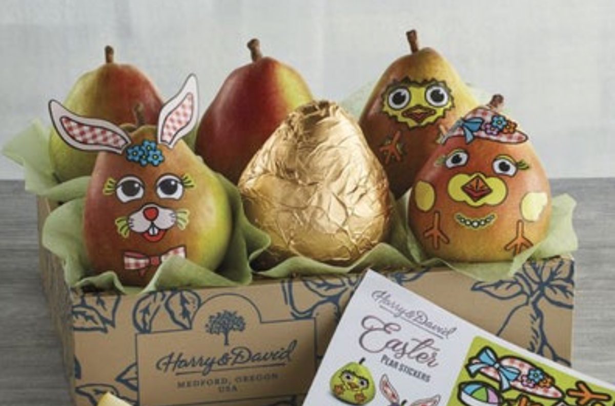 Sick of the Mess That Comes With Color Easter Eggs? These Pears Are a Uniquely Clean and Fun Alternative