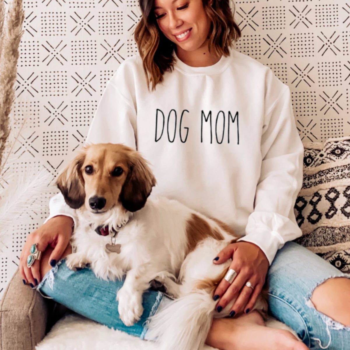 Celebrate Your Favorite Dog Mom This Mother's Day With This Adorable Dog Mom Sweatshirt That So Many Love