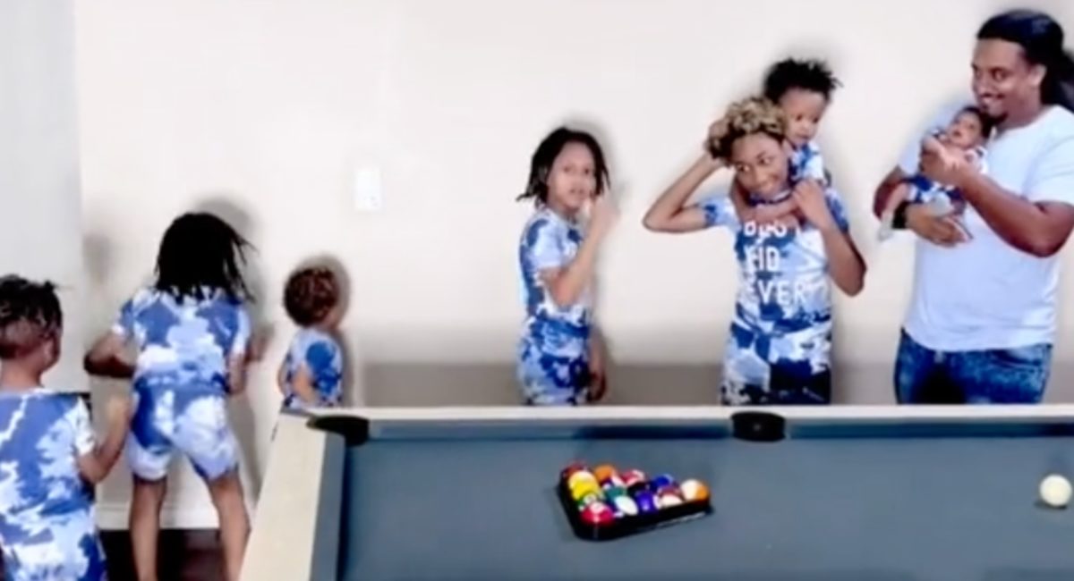 Viral TikTok Shows Dad Hilariously Saying Wife 'Thought She'd Have a Girl One Day' While Holding 8th Baby Boy_4