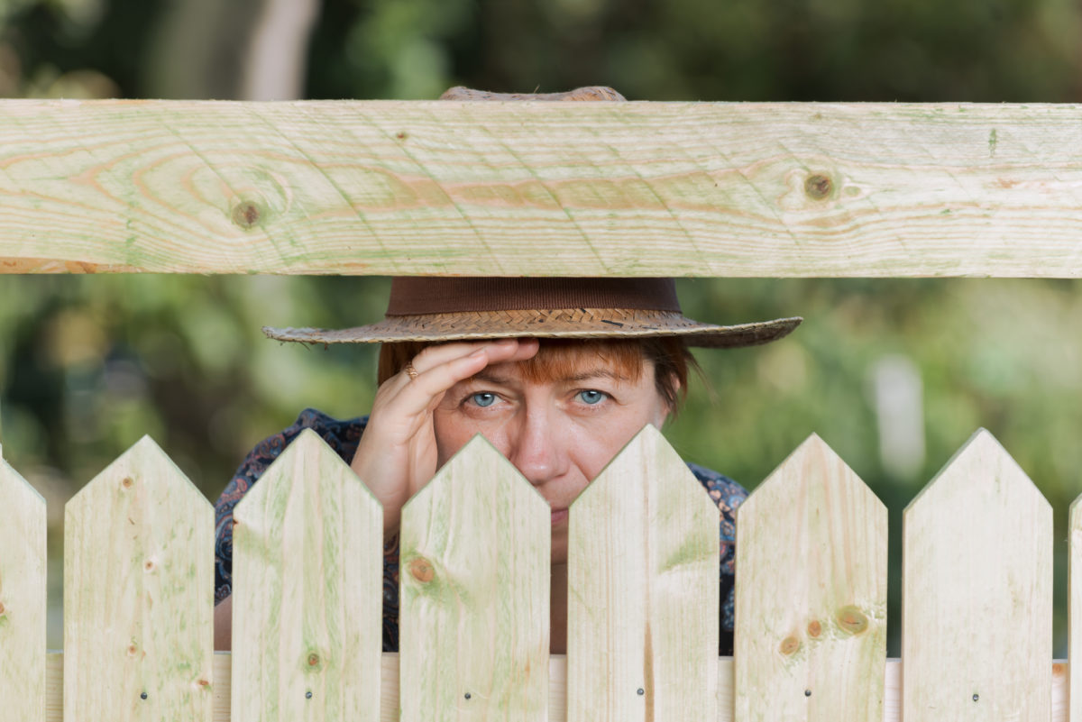 AITA For Confronting My Neighbor Who Demanded We Stop Talking In Our Garden?