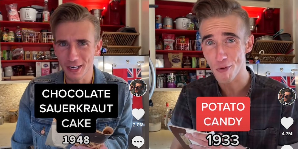 TikTok Star Cooks Odd Vintage Recipes