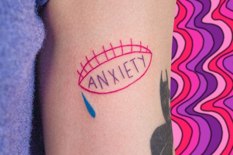 30 Meaningful Anxiety Tattoos