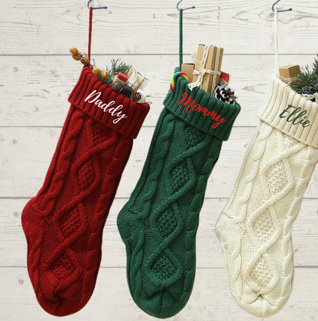 Gorgeous Handmade Stockings That Will Work With Any Holiday Vibe