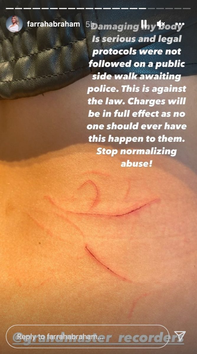 Farrah Abraham Shares Photos of Her Body After Citizen Arrest Outside New Popular Hollywood Restaurant