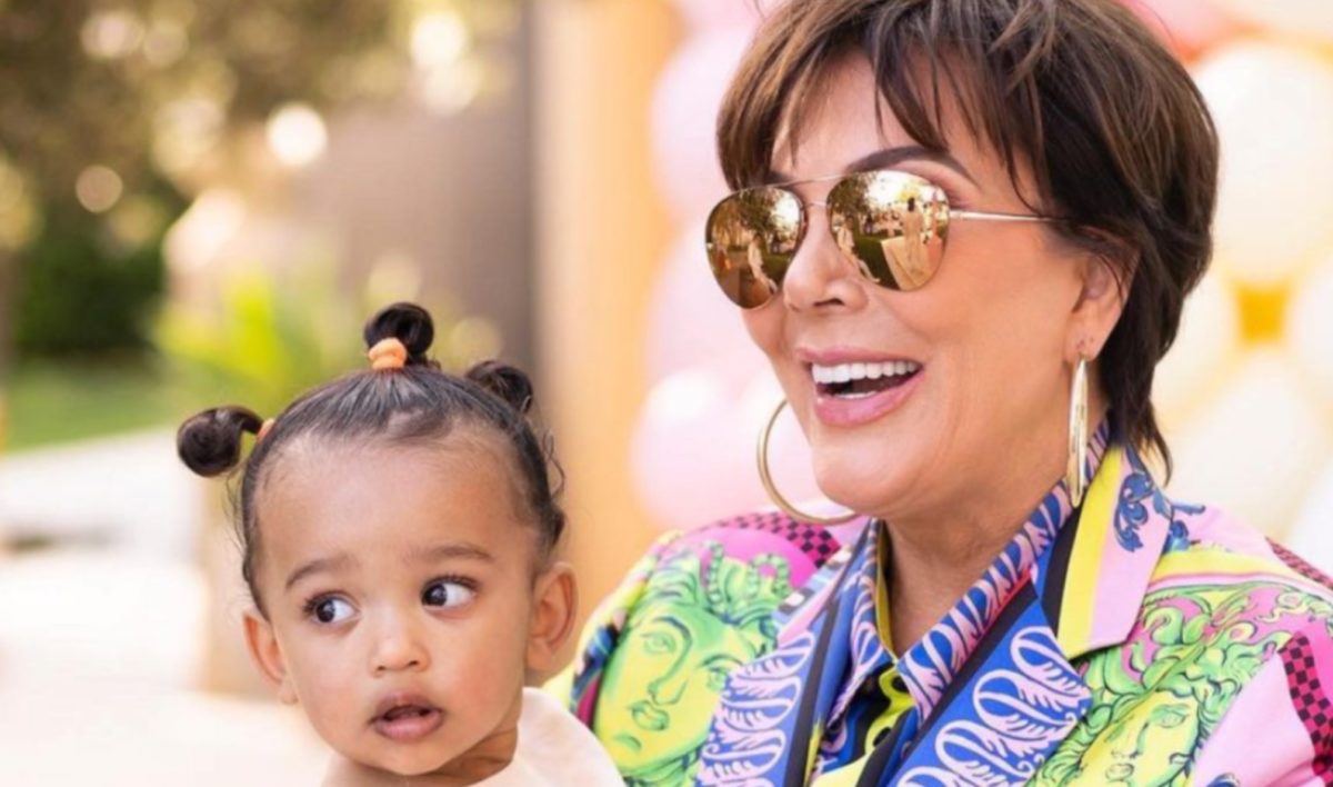 Kris Jenner Scrubs Unedited Photo Of Her And Kim Kardashian In Birthday Tribute To Chicago West