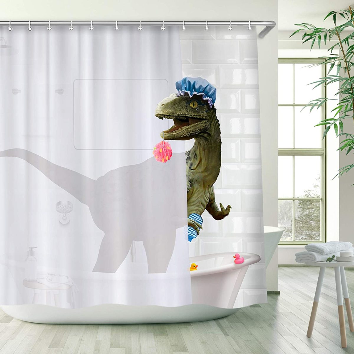 Funny Shower Curtains the Whole Family Will Get a Kick Out Of