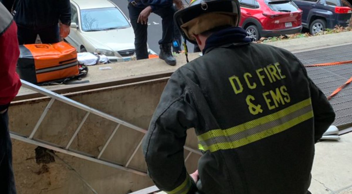 Woman Hospitalized After Sidewalk Grate Collapses Beneath Her