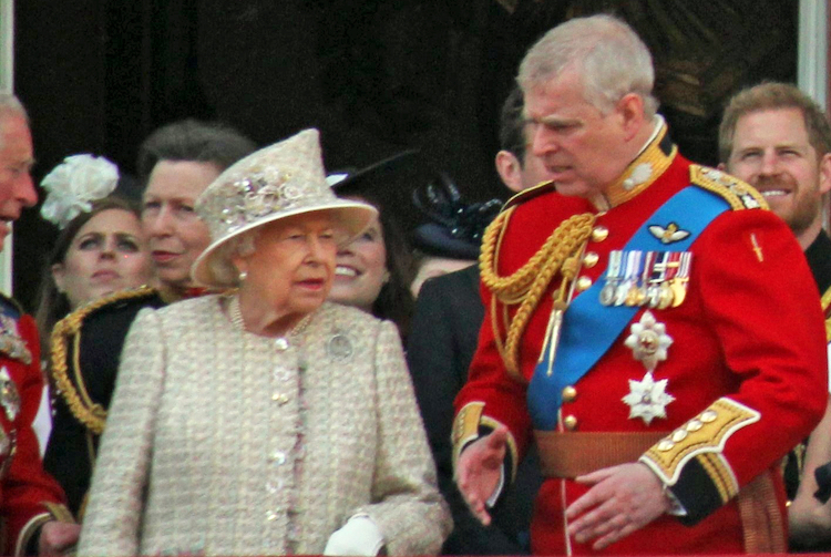 Prince Andrew Queen Elizabeth