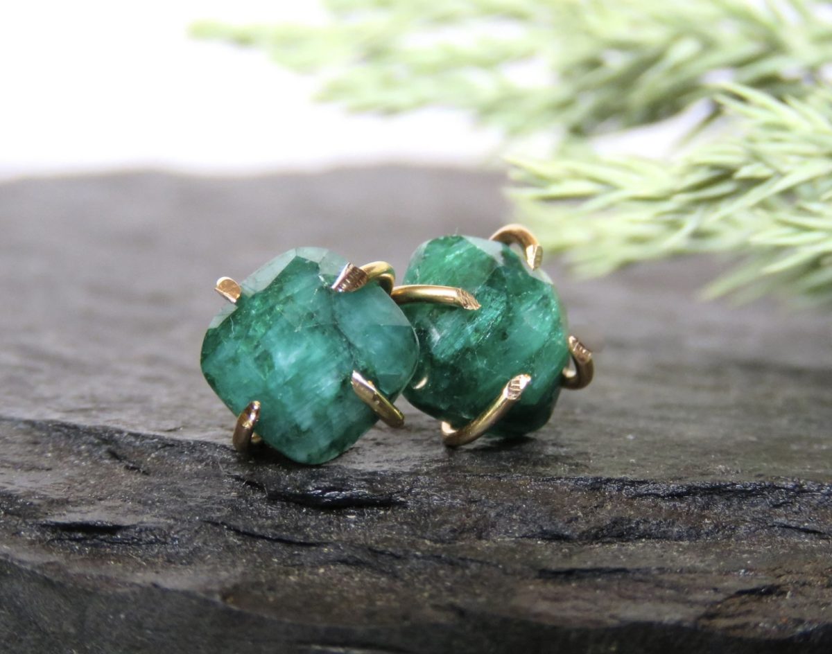 Emerald Earrings