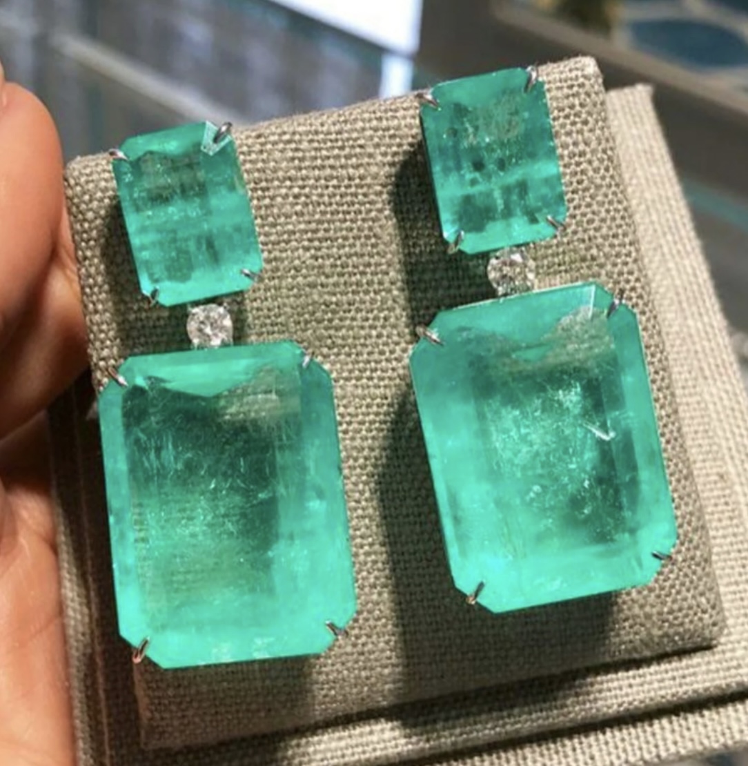 Emerald Earrings