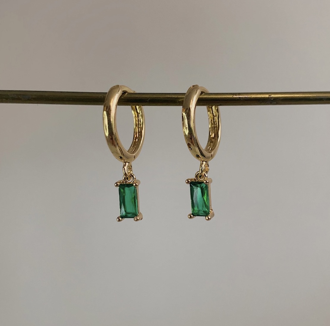 Emerald Earrings