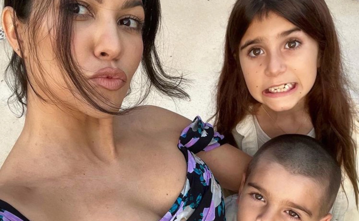 Kourtney Kardashian’s Kids Turn A Corner With Travis Barker On Father's Day