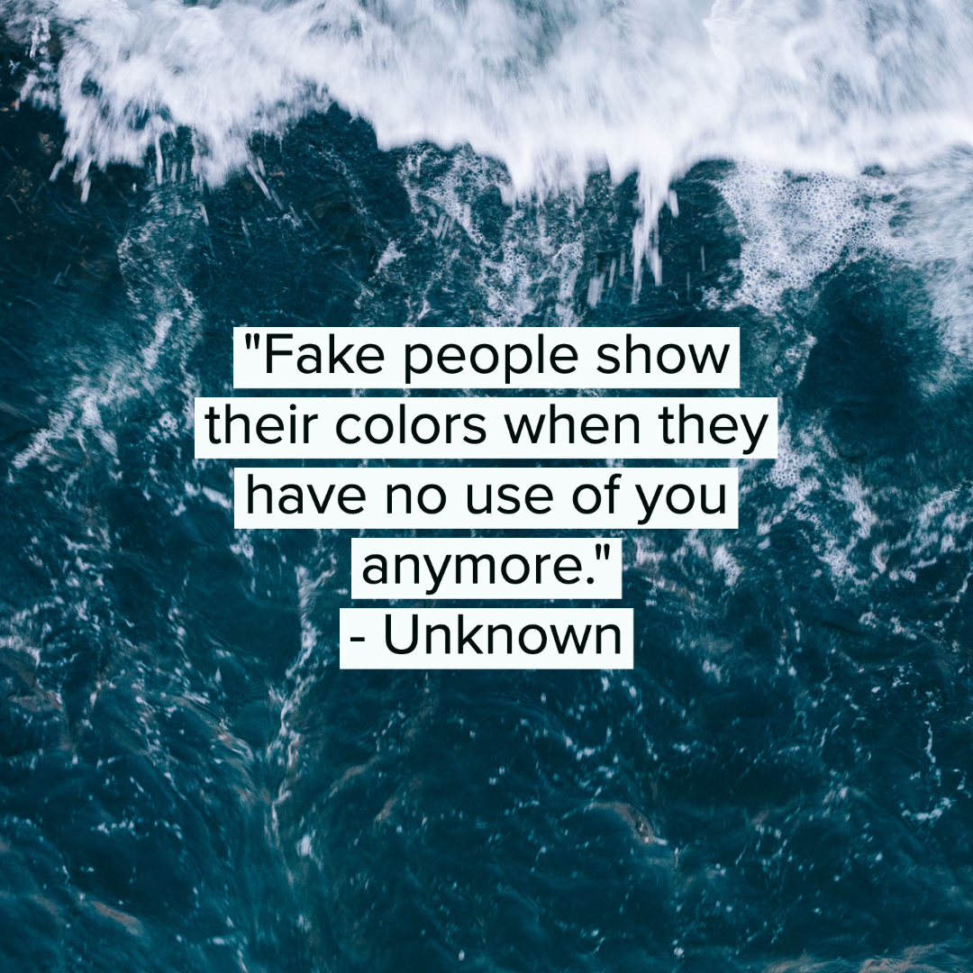 35 Fake People Quotes 