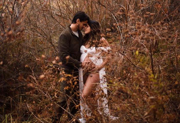 Gina Rodriguez Shares Stunning Maternity Photo With Husband, Joe LoCicero