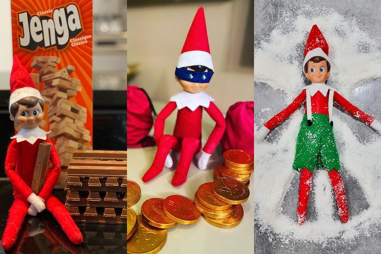 elf on the shelf ideas