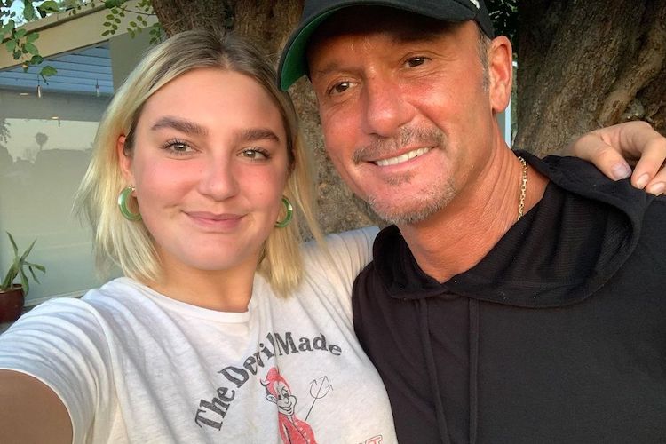 Tim McGraw and Gracie McGraw