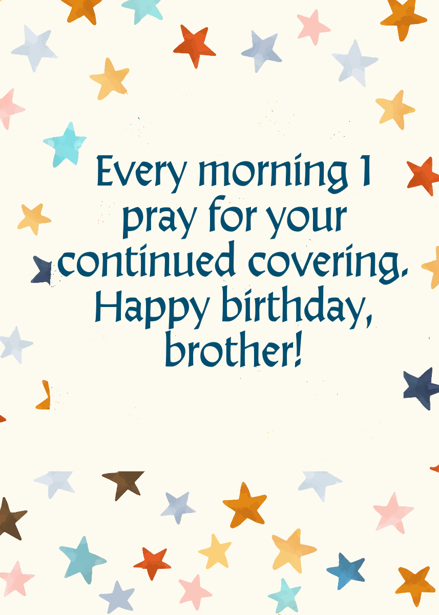 Birthday Wishes for Your Brother