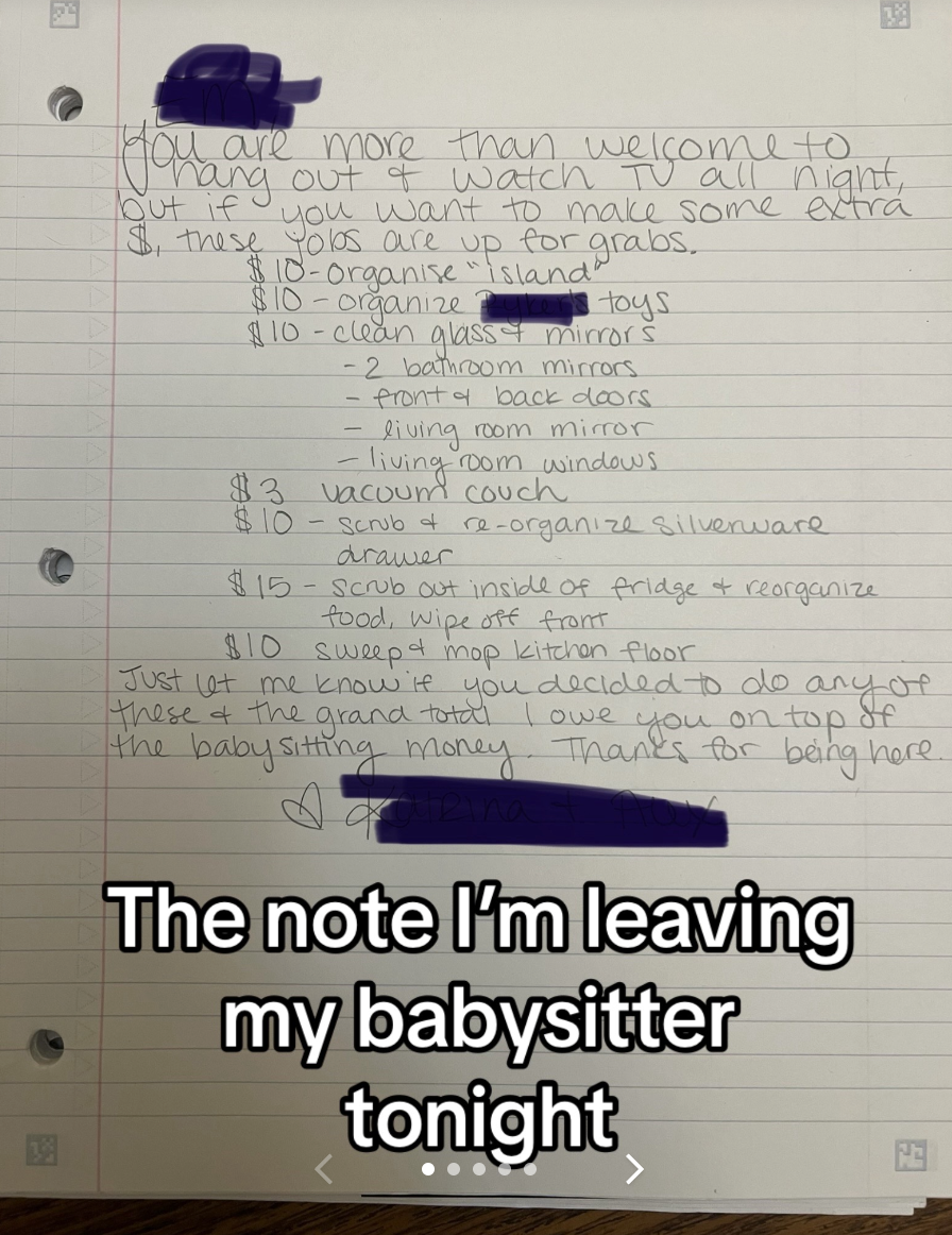 mom babysitter